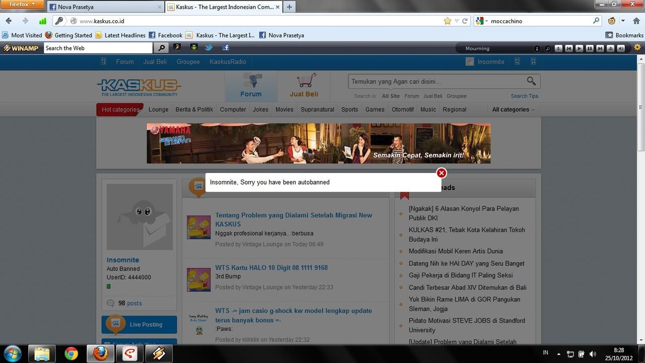 OLD Kaskus = Newbie | New Kaskus = Auto Banned ?