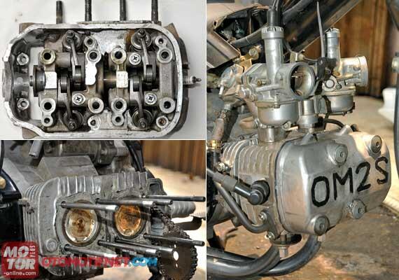Honda blade wow 2 silinder , ajib