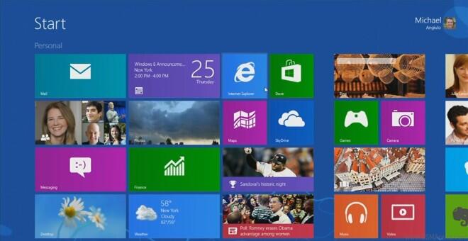 Microsoft secara resmi merilis Windows 8 dan Windows RT