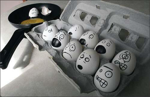 Ekspresi Telur-telur yang “Hidup”