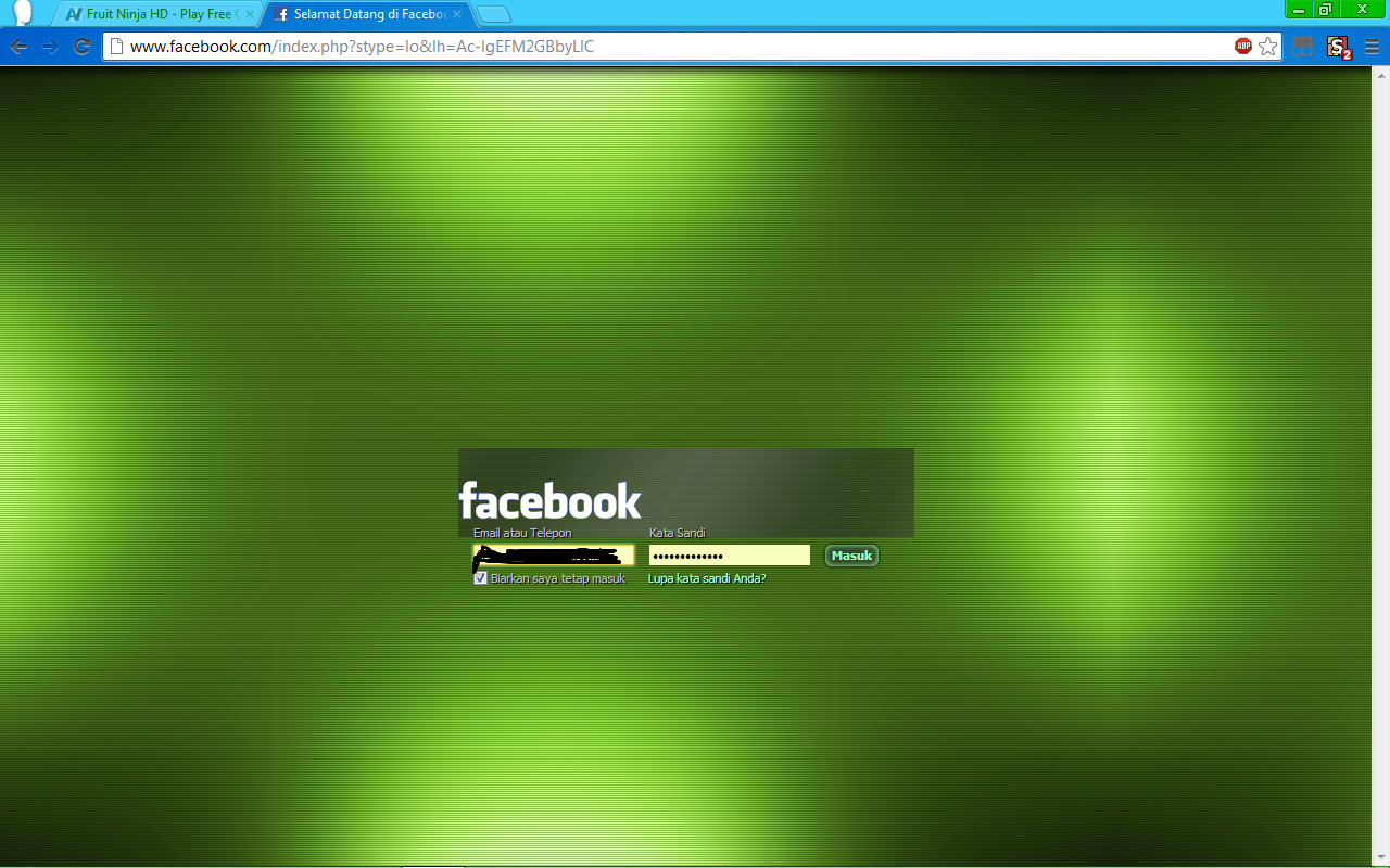 Ane modif tampilan kaskus dan Facebook pake extention gan!!!