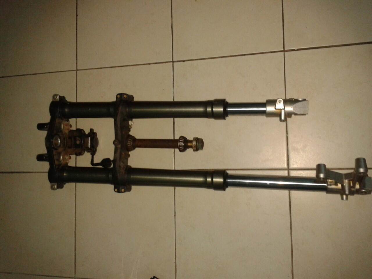 jual upside down kawasaki d tracker