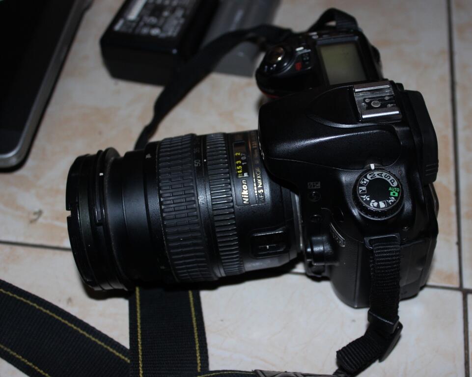 3 Buah Kamera DSLR murah Nikon d80, Sony Alpha A350, Canon 600D silahkan dipilih 