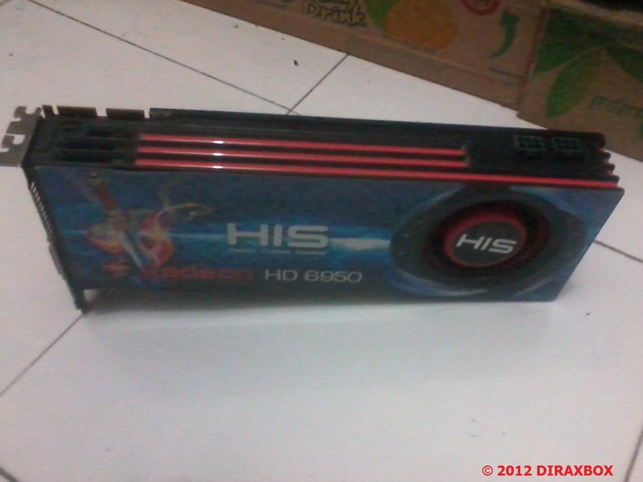 HIS HD 6950 2GB DDR5 UNLOCKED TO HD 6970 MURAH GAN !!