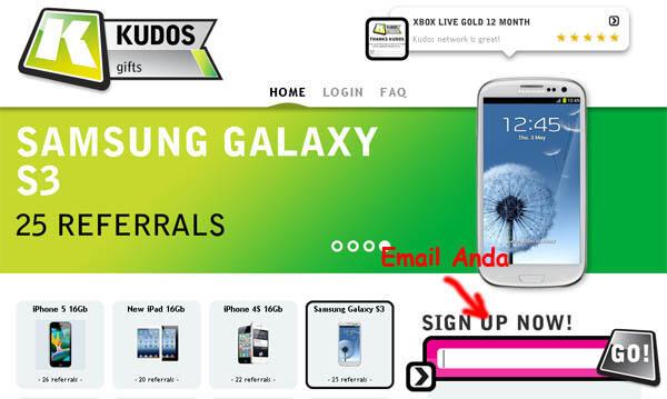 Mau Samsung Galaxy SIII modal Rp.100.000,-? atau ingin CASH? Masuk di mari gan