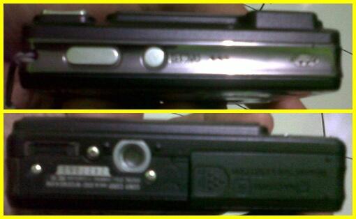 Kamera SONY CyberShot DSC-W120 Hitam Simpanan