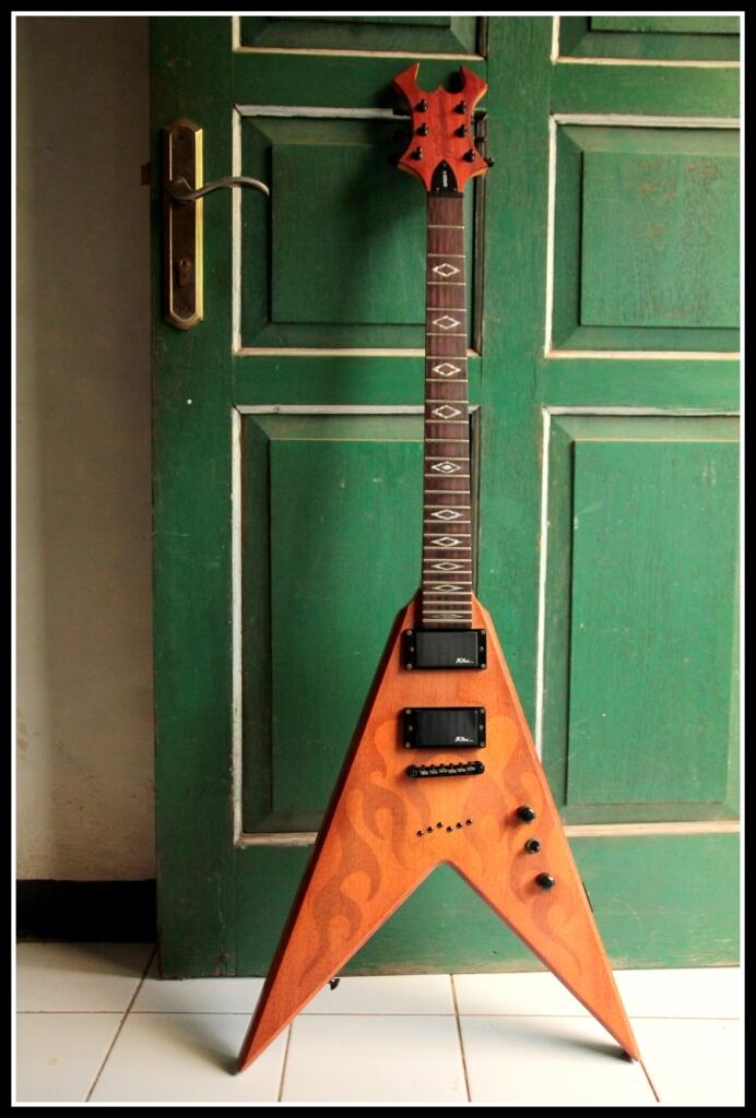 bc rich speed v laser flame