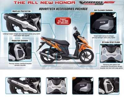 Terjual ASESORIS VARIASI  HONDA VARIO  125  ASLI AHM BARU  