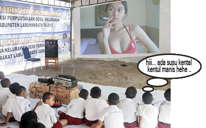 Wooo! ....Murid SD Ramai-ramai Nonton Film Porno 