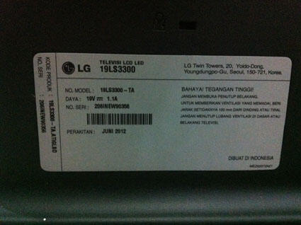 LG led Tv