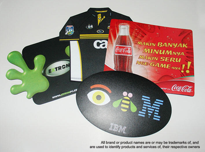 Mouse Pad | Plastik - Karton - Kain | Barang Promosi - Souvenir - Gift
