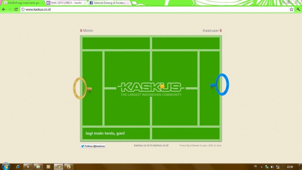 mimin n momod main tenis gan....