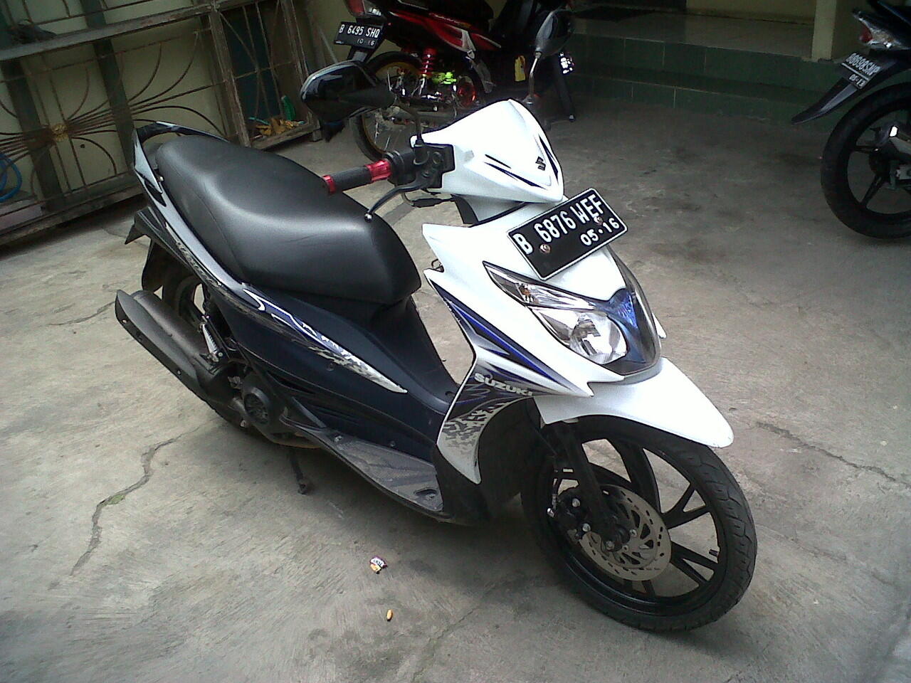 JUAL SUZUKI HAYATE 125 "PUTIH - BIRU" - "05 - 2011"