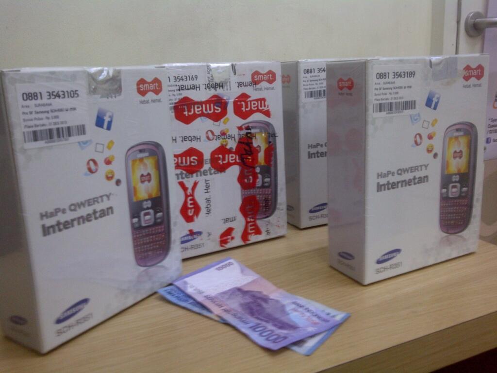 samsung pinger SCH R351 BNIB Bonus pulsa 20k cuma 250rb (Jombang)