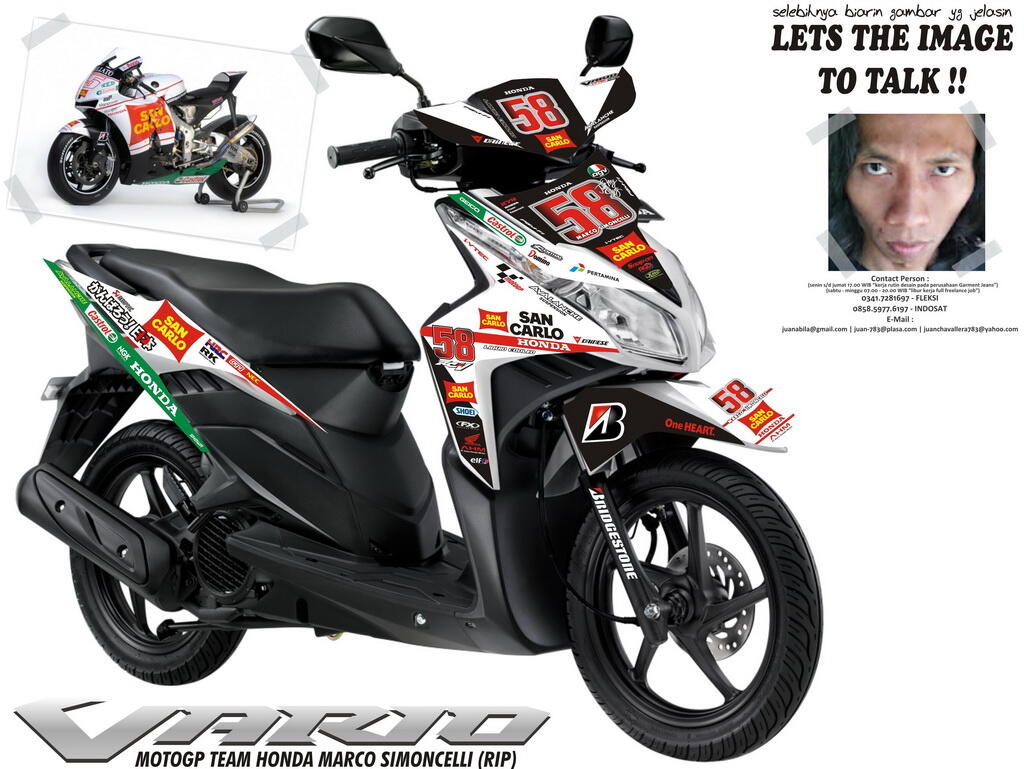 STRIPPING MOTOR DESAIN SUKA SUKA v
