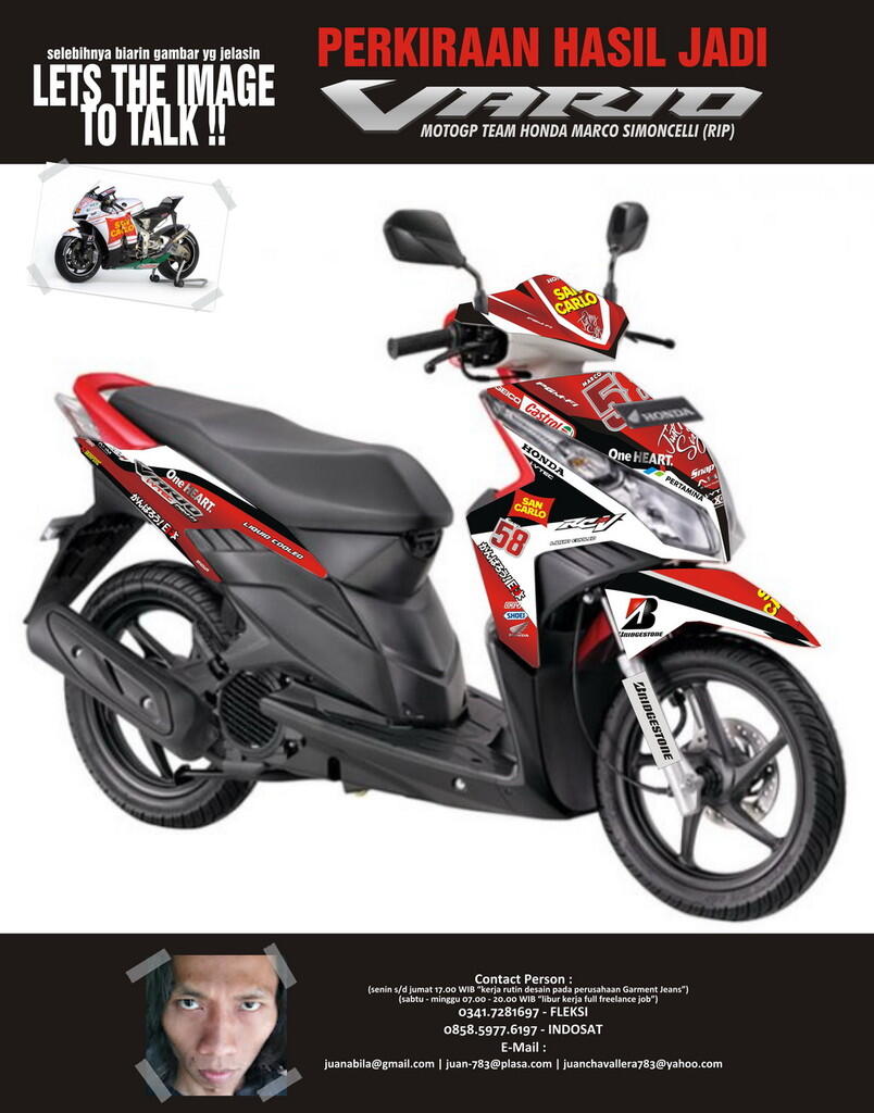 STRIPPING MOTOR DESAIN SUKA SUKA v