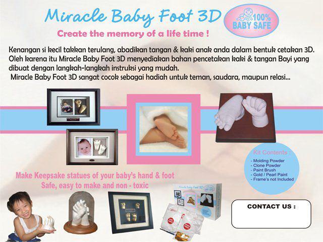 MIRACLE BABY FOOT 3D murahhhh