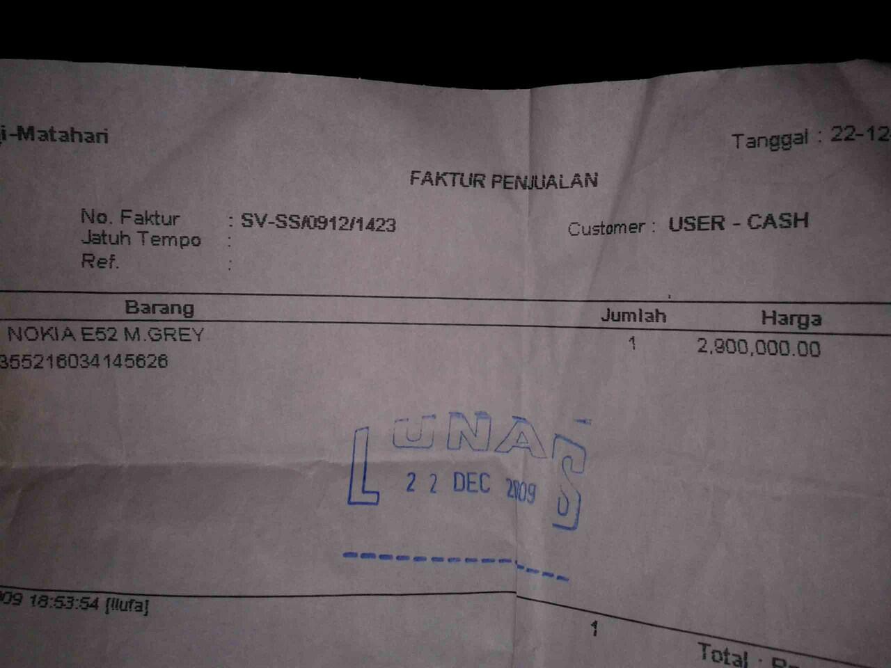 WTS nokia E52 langka kolektor item mulus fullset all ori solo surakarta karanganyar