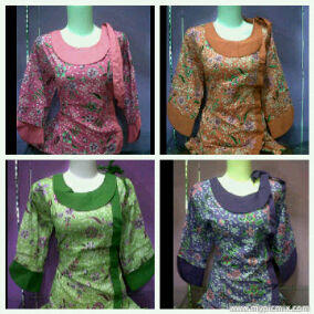****Blouse Batik cute and stylish****