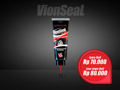 Vionseal - Cairan Pencegah Bocor & Penambal Ban Otomatis
