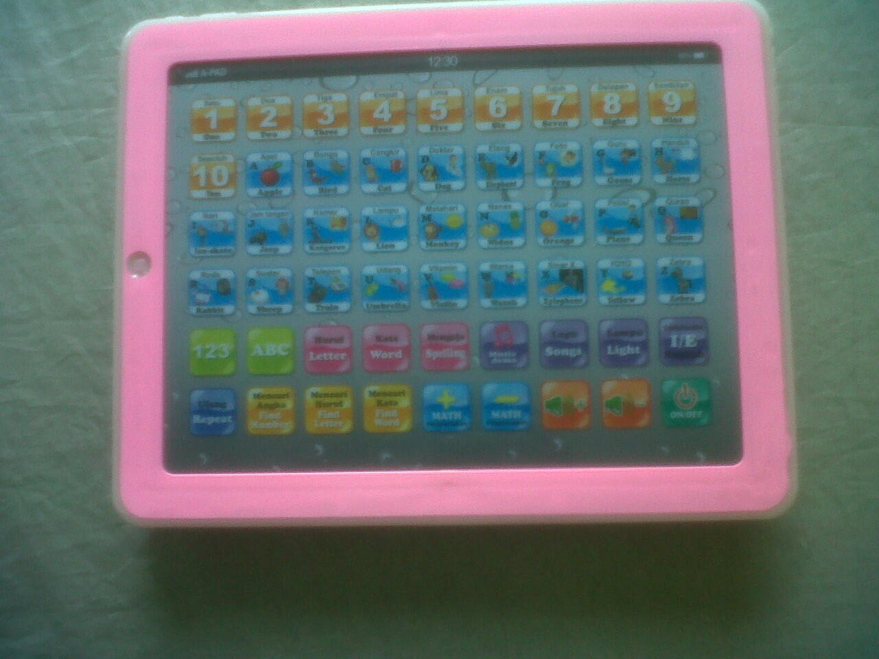 My - Pad ( Pink dan Biru ) Mainan Edukasi Buat Anak TK dan PAUD Jogja/Yogya