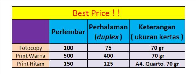 ===_== Jasa print & fotocopy =_====