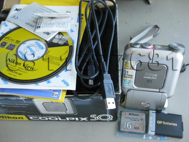 Camera digital NIKON COOLPIX SQ Made in Japan