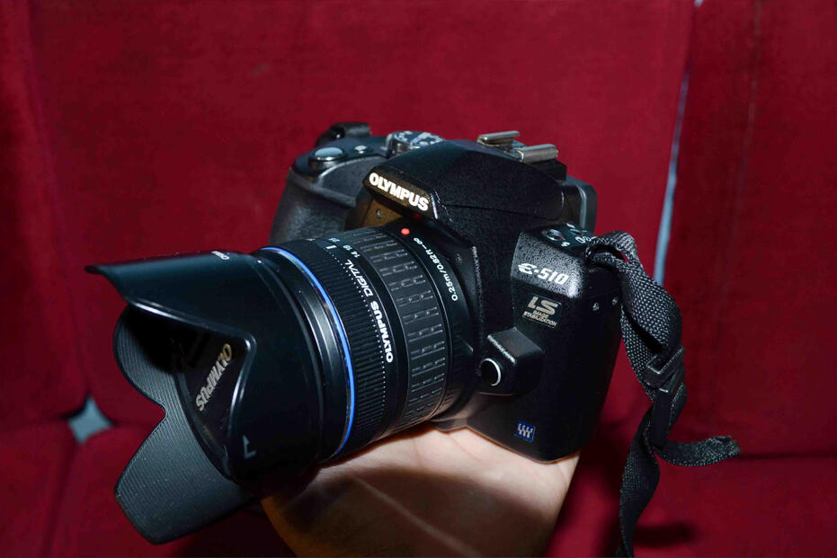 Jual 1 Unit Kamera Olympus E510 (double lensa = Kit+Tele)