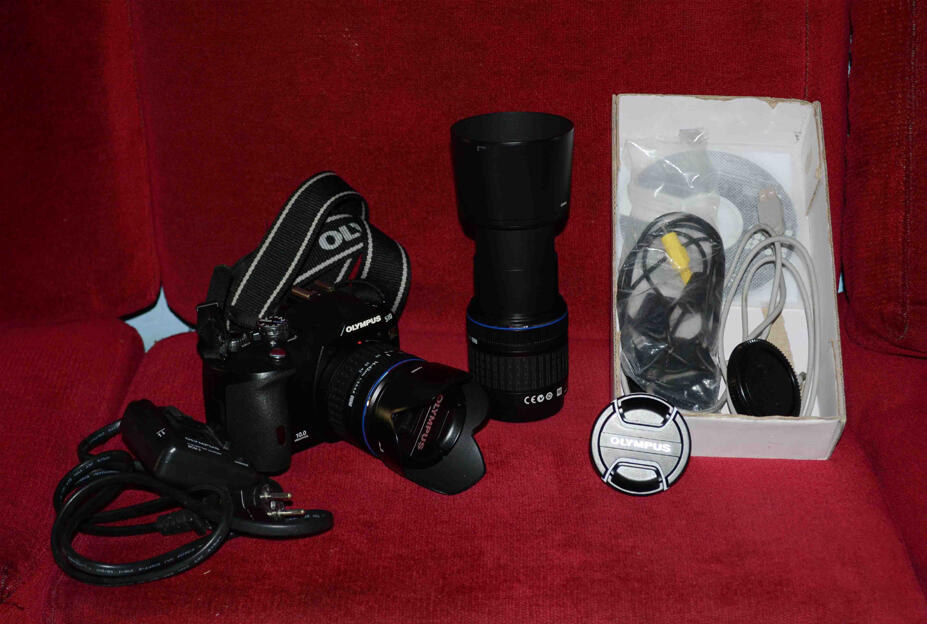 Jual 1 Unit Kamera Olympus E510 (double lensa = Kit+Tele)