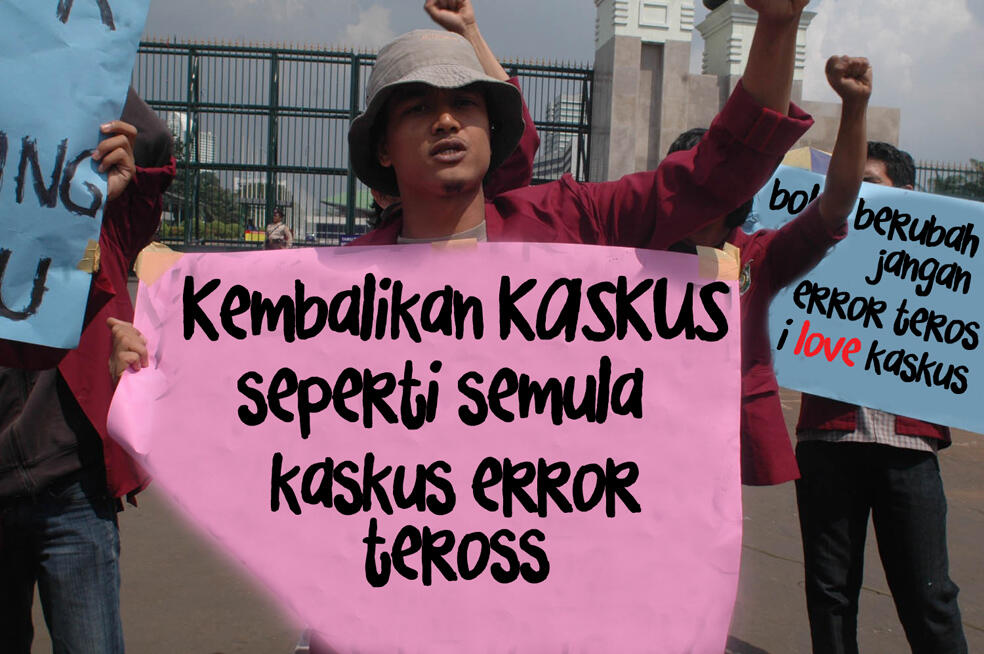 Gawat gan KASKUS di DEMO