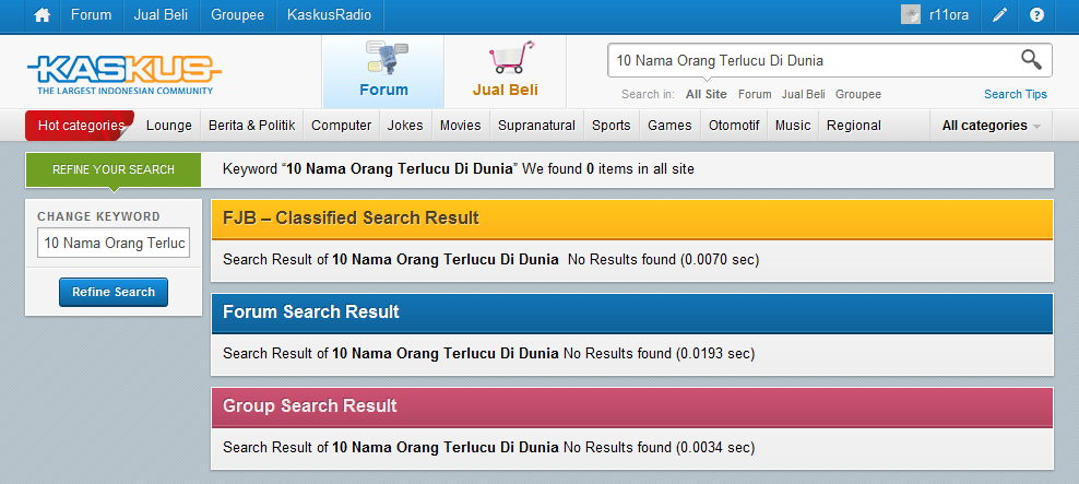 10 Nama Orang Terlucu Di Dunia + PIC