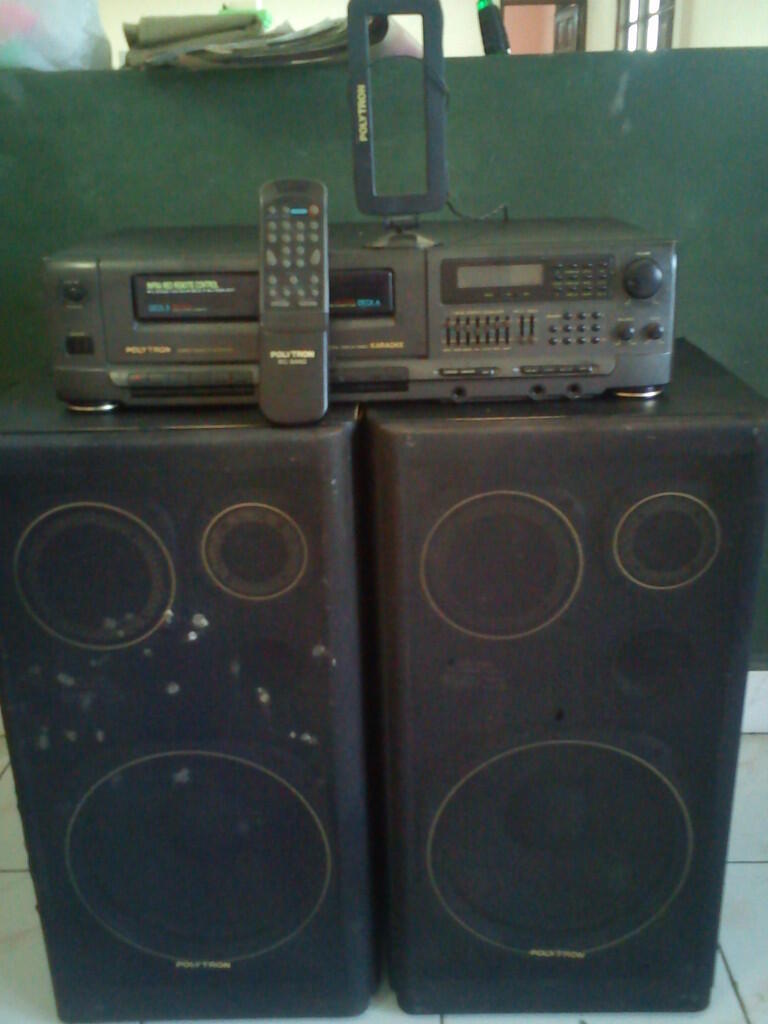 Tape Deck Polytron BB 652 K dan Speaker - Jogja, yogyakartar, yogya