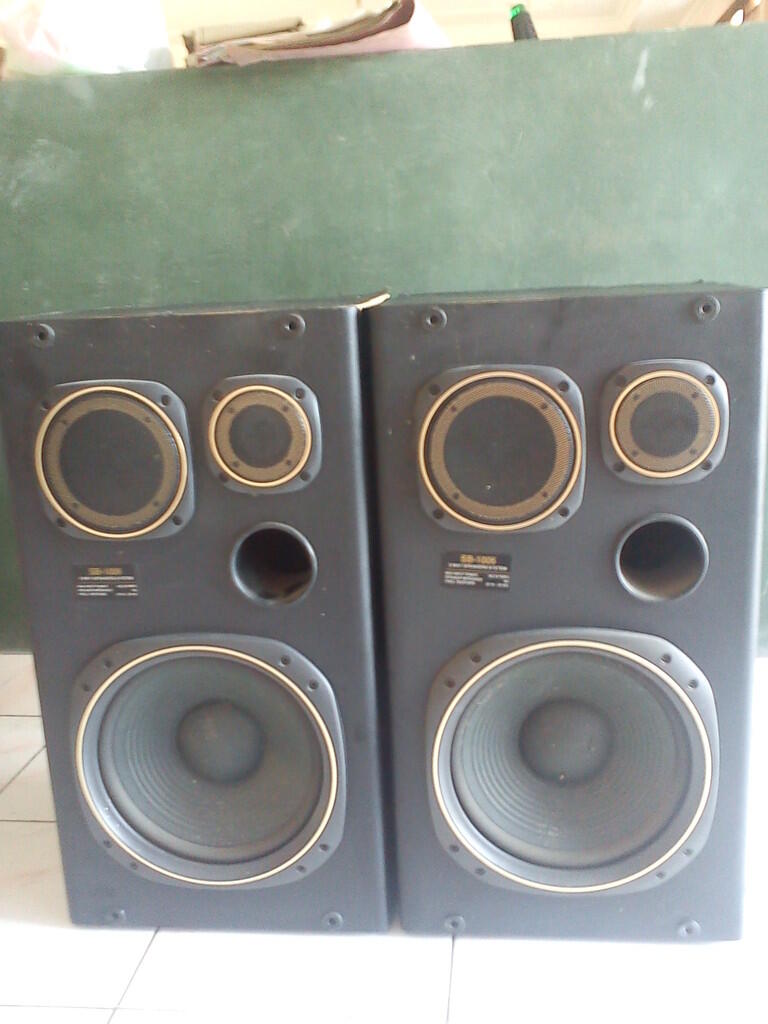 Tape Deck Polytron BB 652 K dan Speaker - Jogja, yogyakartar, yogya