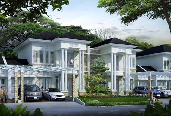 HUNIAN MEWAH DI DEPAN LAPANGAN GOLF, HANYA 4 UNIT