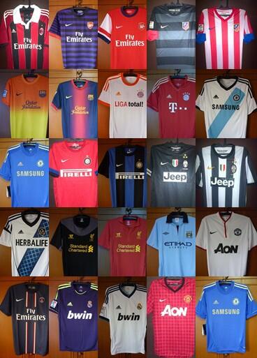 READY STOK : JERSEY Grade ORIGINAL - 155000 - TERLENGKAP SE KASKU