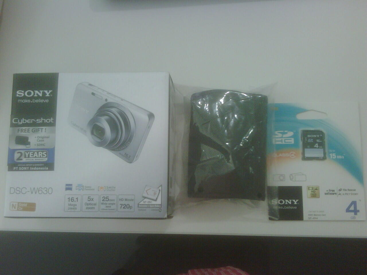 Camera Digital Sony DSC-W630 16MP, New.....