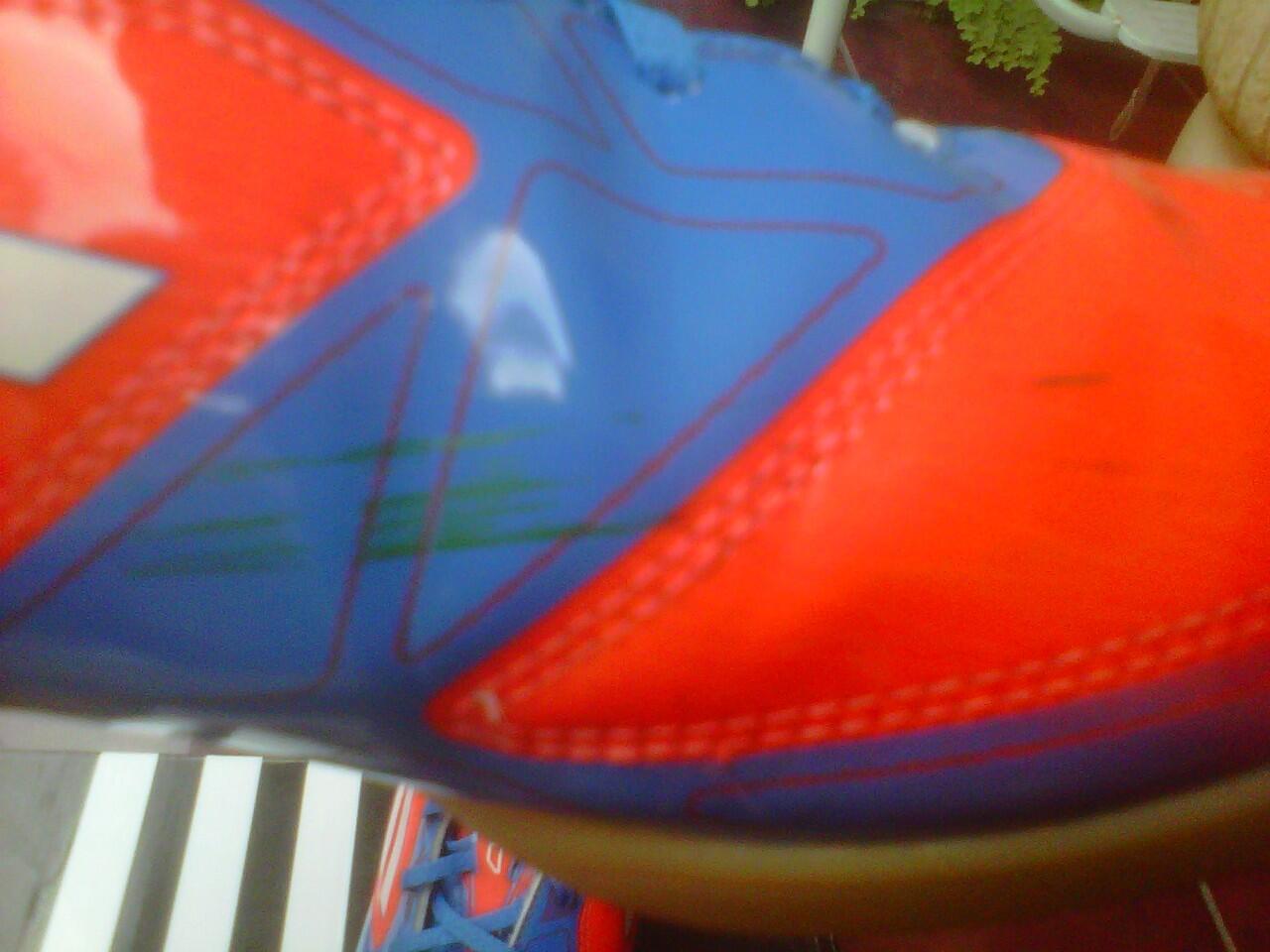 WTS : 2nd Sepatu Futsal F10 Adizero miCoach edisi EURO size 40,5 ORI