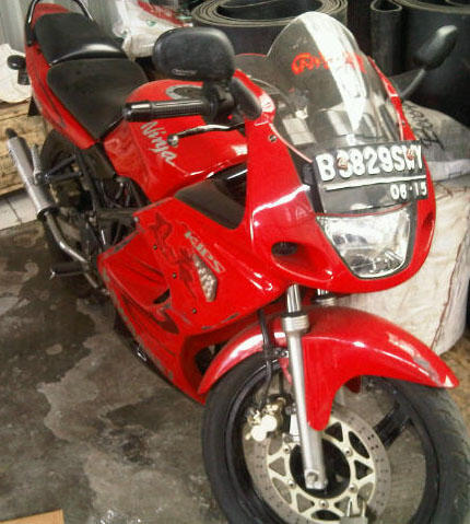 Terjual Kawasaki Ninja rr 2010 Merah KASKUS