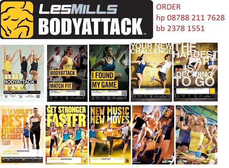 DVD LES MILLS FITNESS WORKOUT 2012