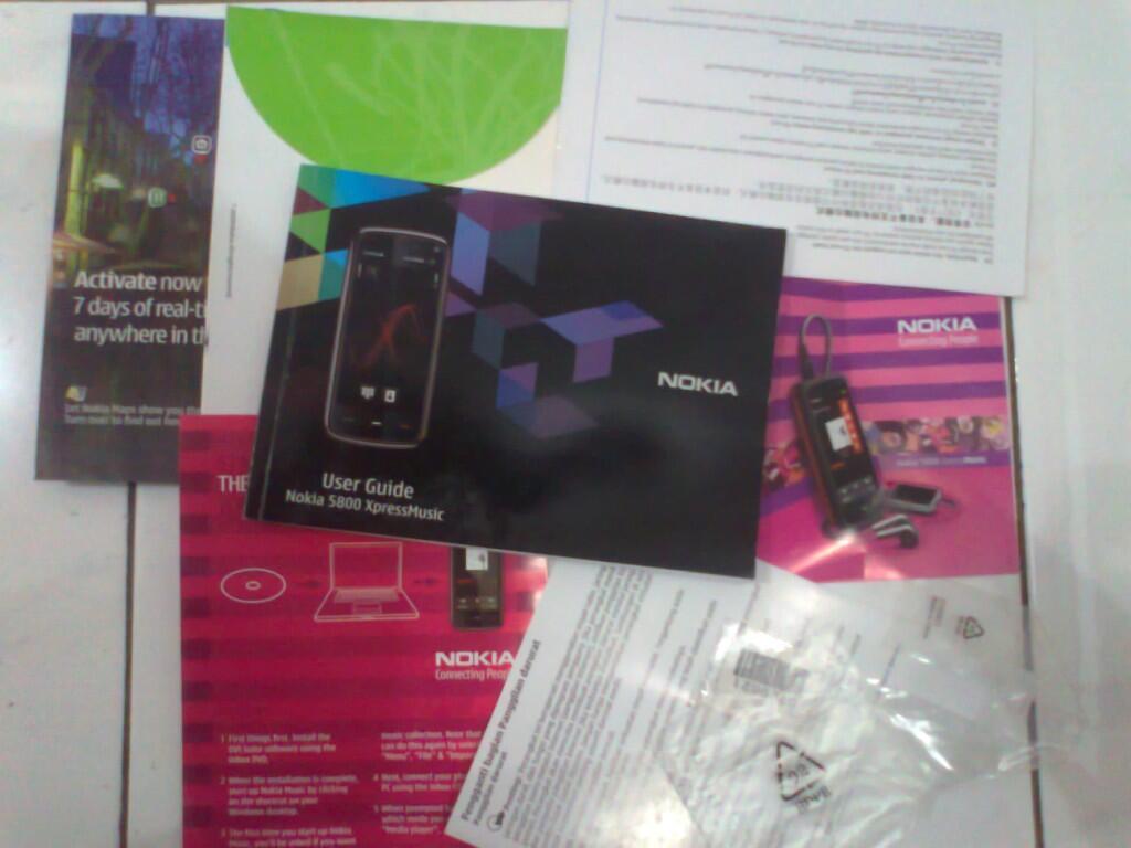 Jual cepat Nokia 5800 murah 400san saja !