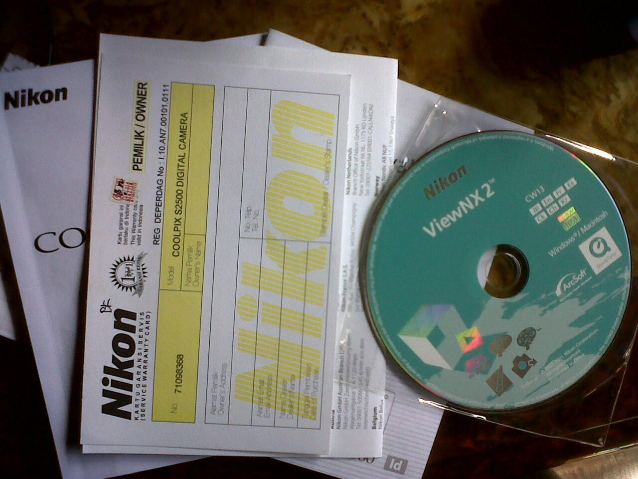 WTS NIKON COOLPIX S2500