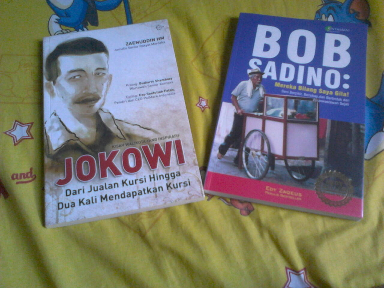 JUAL BUKU BIOGRAFI JOKOWI DAN BOB SADINO SOLO