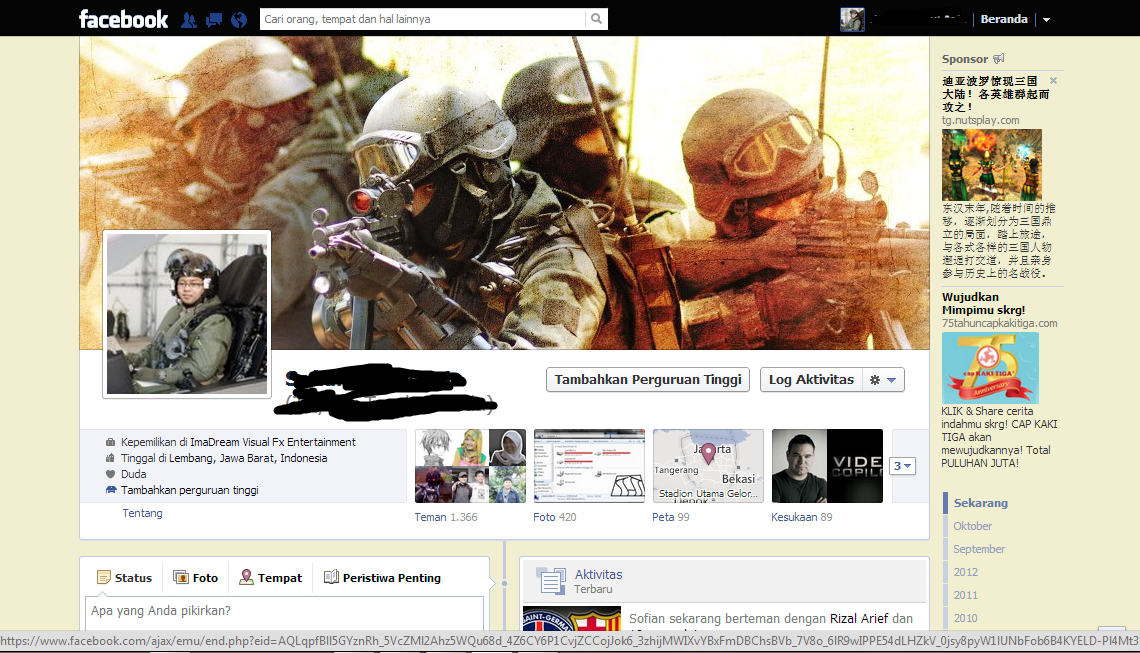 Layout Facebook bisa diganti yah gan sekarang?