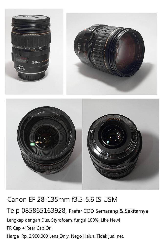 Jual Canon EF 28-135mm IS USM Lens