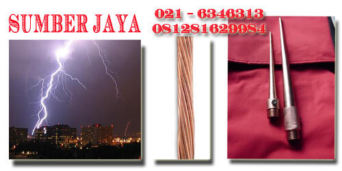 SUMBER JAYA ELEKTRO AHLI PENANGKAL PETIR HP 081281629984