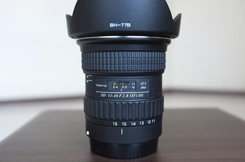 Tokina AT-X PRO 11-16mm f2,8 for Canon - Garansi Bintang Mas s/d Mei 2013
