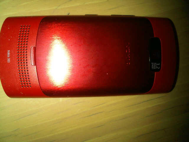 JUAL ASHA 303 RED FULL SET (GARANSI SAMPAI MARET 2013)