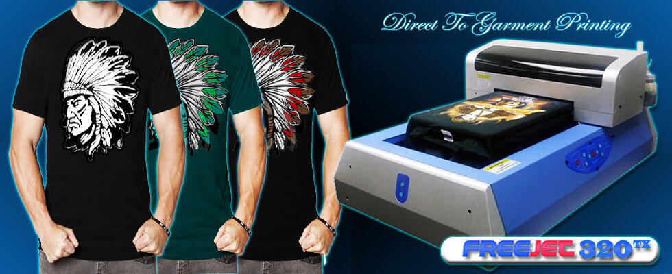 Direct To Garment Printing Freejet 320TX