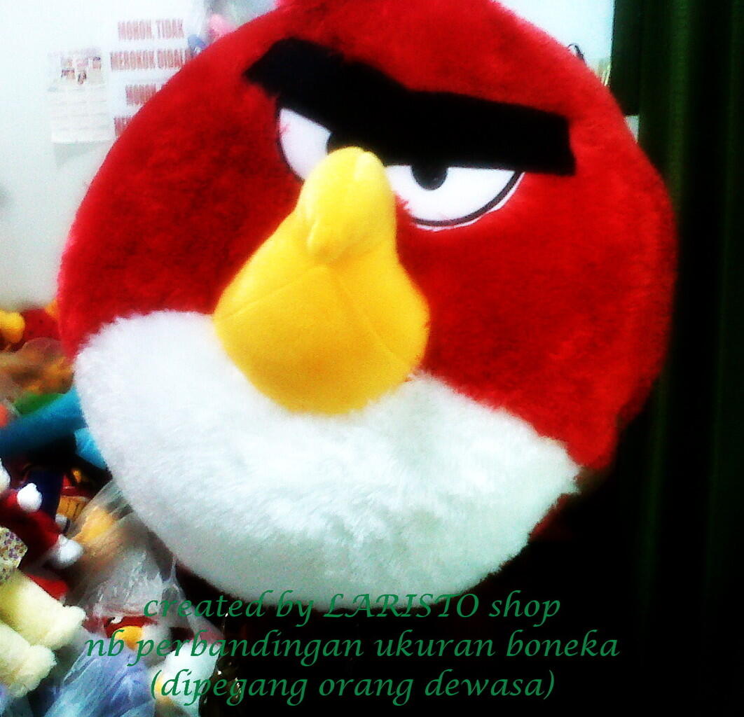 Boneka angry birds berbagai ukuran termurah sekaskus raya