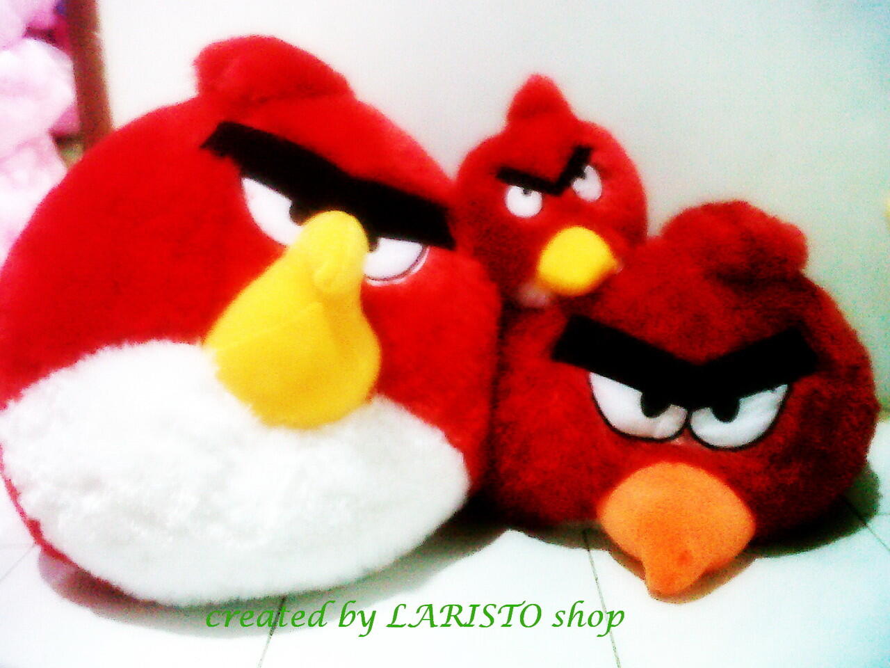 Boneka angry birds berbagai ukuran termurah sekaskus raya
